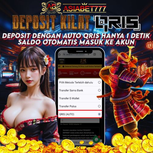 DEPO QRIS CUMAN BUTUH WAKTU 1 DETIK !!!
